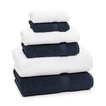 Linum Home Textiles 6 pc Turkish Cotton Sinemis Terry Bath Towel Set