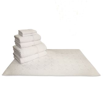 Linum Home Textiles 7 pc Turkish Cotton Sinemis Terry Bath Towel Set