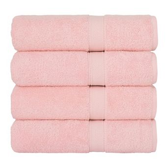 Linum Home Textiles 4-pack Turkish Cotton Sinemis Terry Bath Towel Set