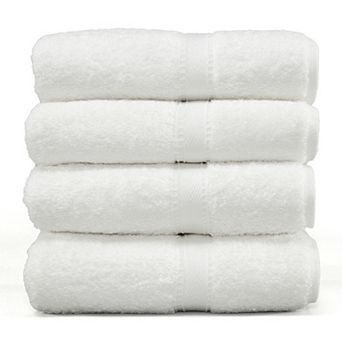 Linum Home Textiles 4-pack Turkish Cotton Sinemis Terry Bath Towel Set