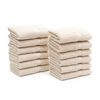 Linum Home Textiles 12-pack Textiles Turkish Cotton Sinemis Terry Washcloth Set