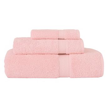 Linum Home Textiles 3 pc Turkish Cotton Sinemis Terry Bath Towel Set