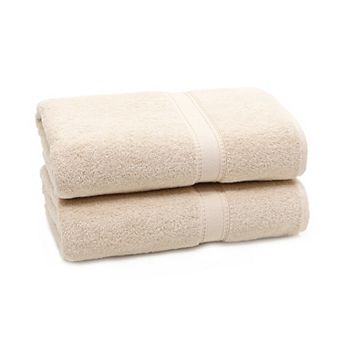 Linum Home Textiles 2-pack Turkish Cotton Sinemis Terry Bath Towels