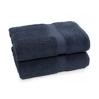 Linum Home Textiles 2-pack Turkish Cotton Sinemis Terry Bath Towels