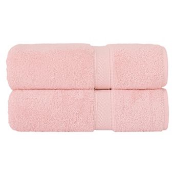 Linum Home Textiles 2-pack Turkish Cotton Sinemis Terry Bath Towels