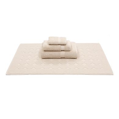 Linum Home Textiles 4-piece Turkish Cotton Sinemis Terry Bath Towel Set