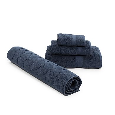 Linum Home Textiles 4-piece Turkish Cotton Sinemis Terry Bath Towel Set