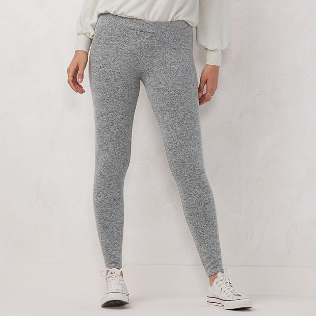 Plus Size LC Lauren Conrad Mid-Rise Leggings