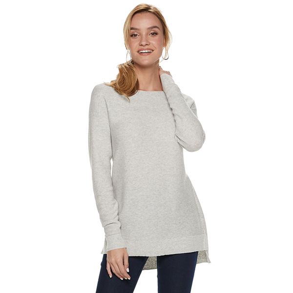 Women's ELLE™ Bow-Back Tunic Sweater