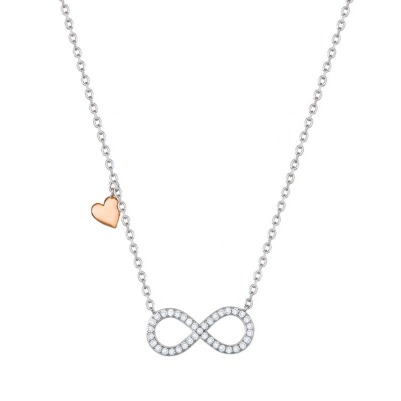 79353526 Hallmark Cubic Zirconia Infinity Pendant, Womens,  sku 79353526