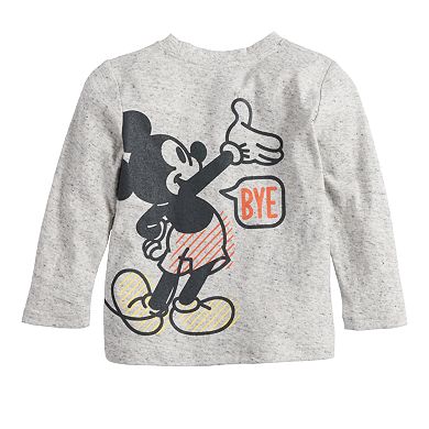 Disney's Mickey Mouse Baby Boy Hi & Bye Front & Back Graphic Tee by Jumping Beans®