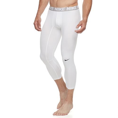 nike pro three quarter leggings