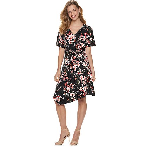 Women's Apt. 9® Twist Front Midi Dress