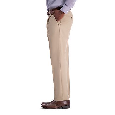 Men's Haggar® Cool 18® PRO Classic-Fit Wrinkle-Free Pleated Expandable Waist Pants