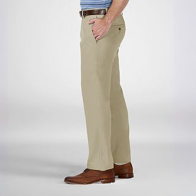 Men's Haggar® Cool 18® PRO Straight-Fit Wrinkle-Free Flat-Front Super Flex Waist Pants