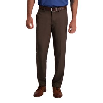 Men's Haggar® Cool 18® PRO Straight-Fit Wrinkle-Free Flat-Front Super Flex Waist Pants