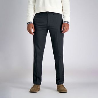 Men's Haggar® Cool 18® PRO Straight-Fit Wrinkle-Free Flat-Front Super Flex Waist Pants