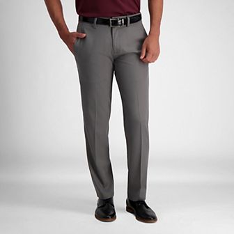 Men's Haggar® Cool 18® PRO Straight-Fit Wrinkle-Free Flat-Front Super Flex Waist Pants