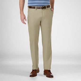 Men's Haggar® Cool 18® PRO Straight-Fit Wrinkle-Free Flat-Front Super Flex Waist Pants