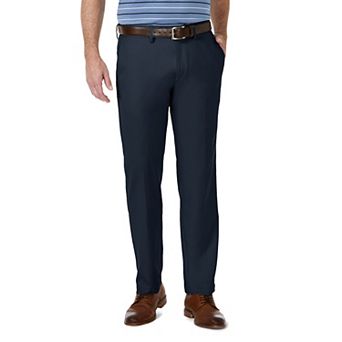 Men's Haggar® Cool 18® PRO Straight-Fit Wrinkle-Free Flat-Front Super Flex Waist Pants
