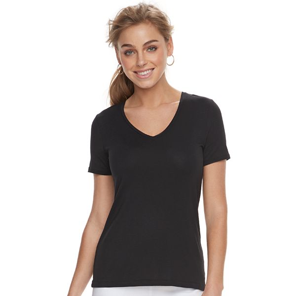 Women's Apt. 9® Essential V-Neck Tee