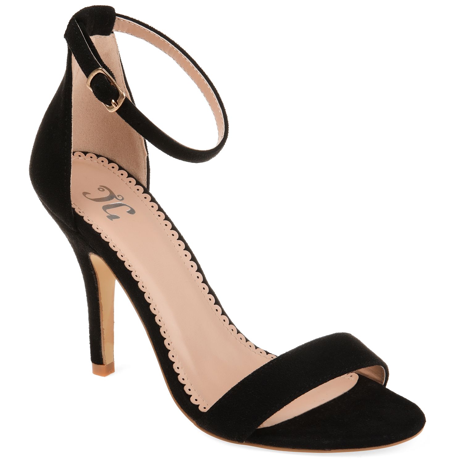 kohls black high heels