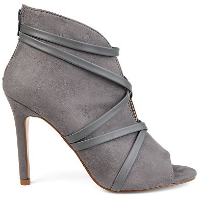 Journee Samara Women's High Heel Ankle Boots