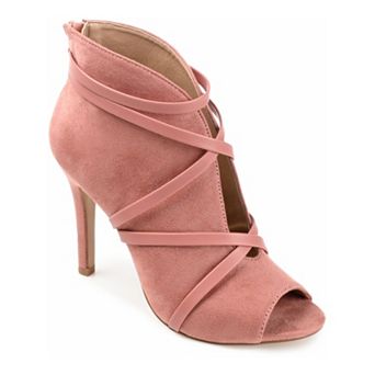 Journee Samara Women's High Heel Ankle Boots
