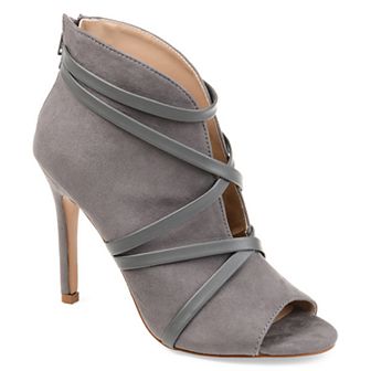 Journee Samara Women's High Heel Ankle Boots