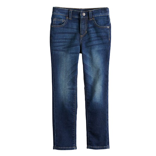 Boys 4-12 Sonoma Goods For Life® Skinny Comfort Knit Jeans in Regular ...