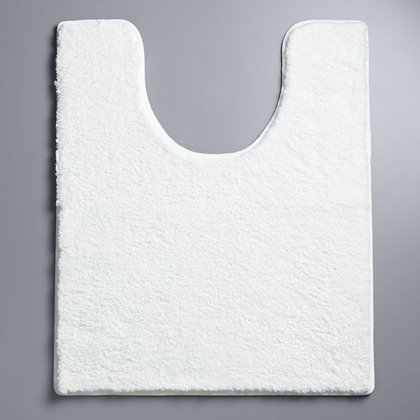 Simply Vera Vera Wang Premium Luxury Contour Bath Rug - White