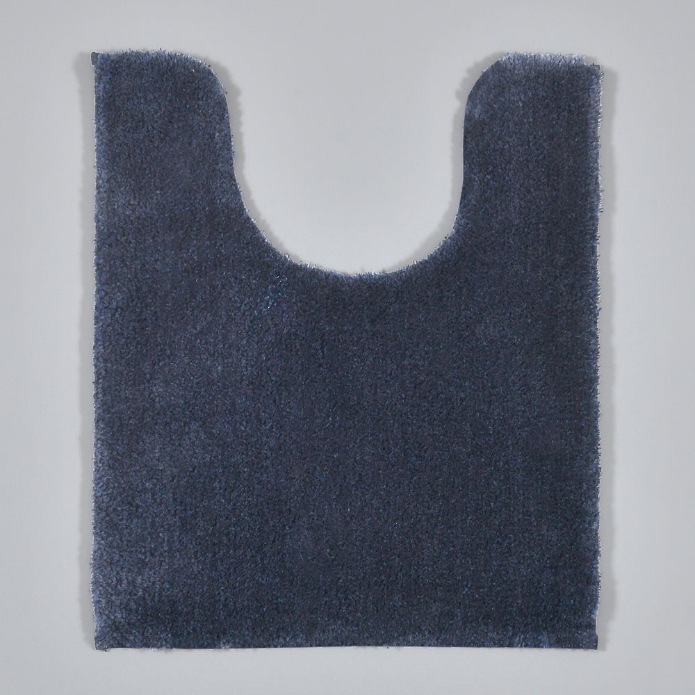 Simply Vera Vera Wang Premium Luxury Bath Rug in blue mingled