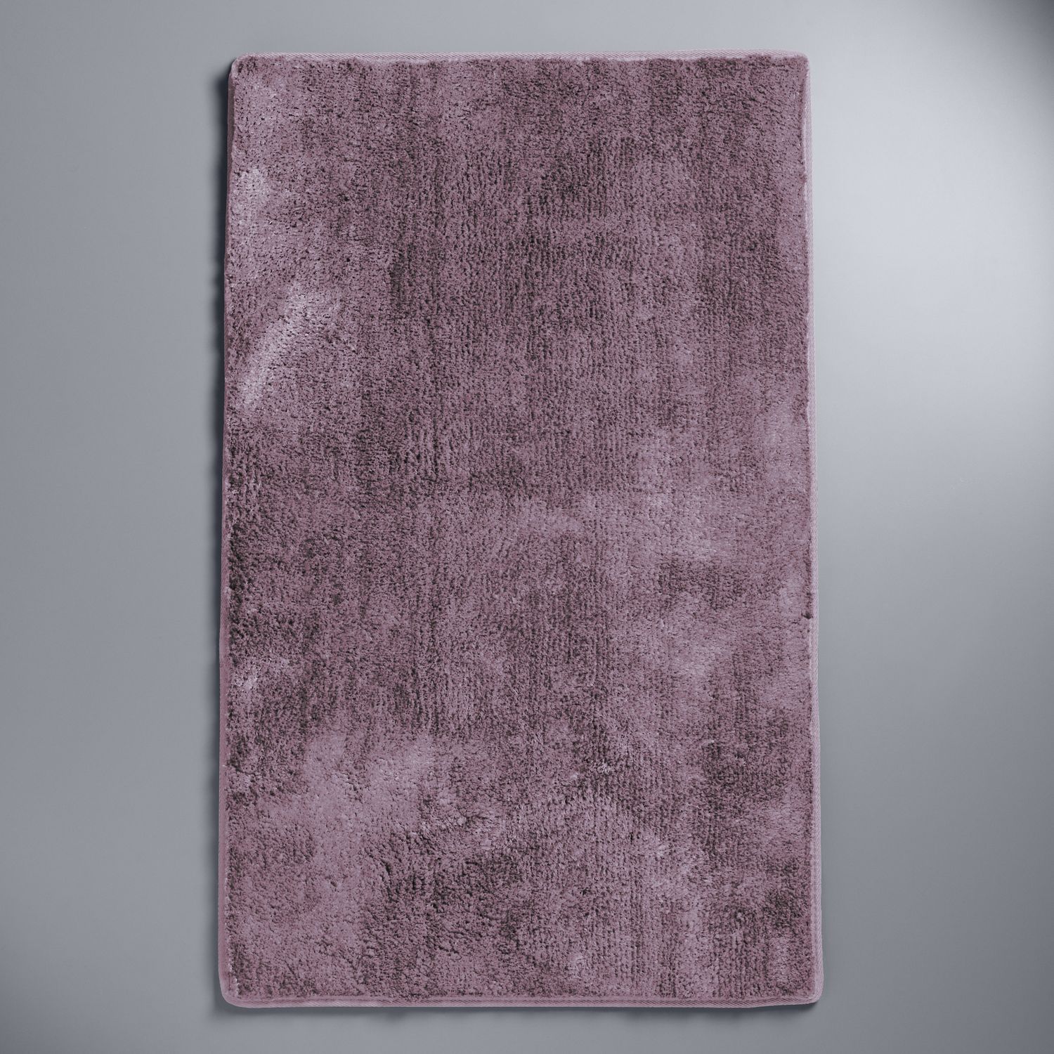 purple bath mat