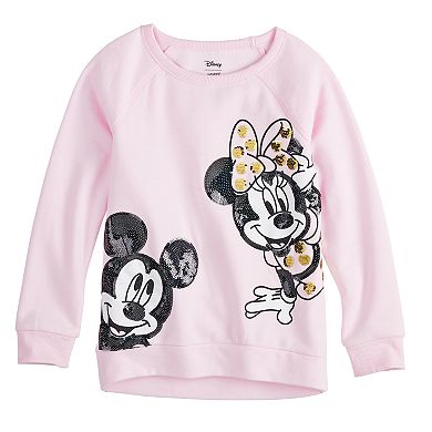 Disney's Mickey & Minnie Mouse Girls 4-10 Flip-Sequin Graphic Pullover by Jumping Beans®