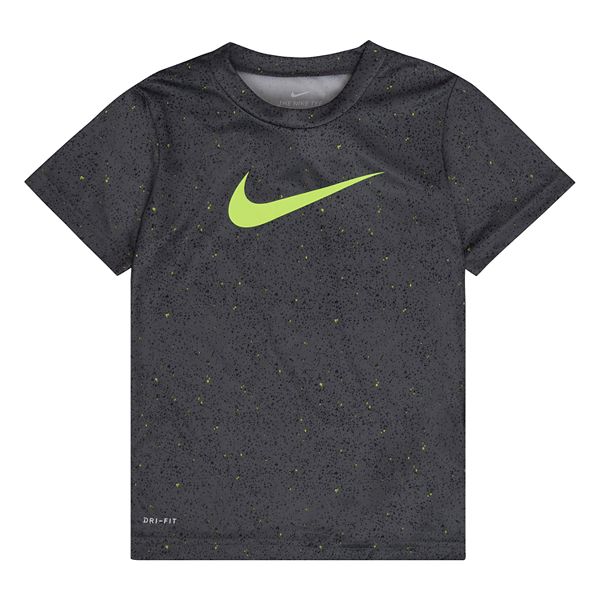 Boys 4-7 Nike Blacktop Speckled Swoosh Logo Graphic Tee