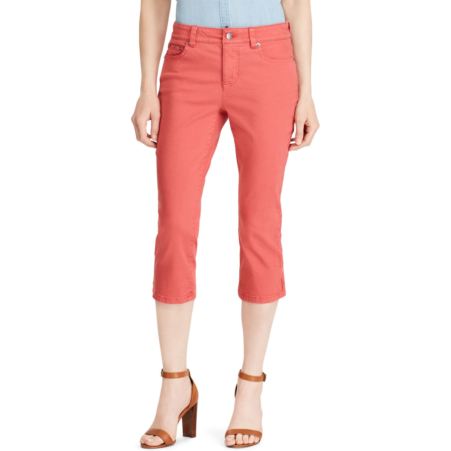 kohls womens chaps capris