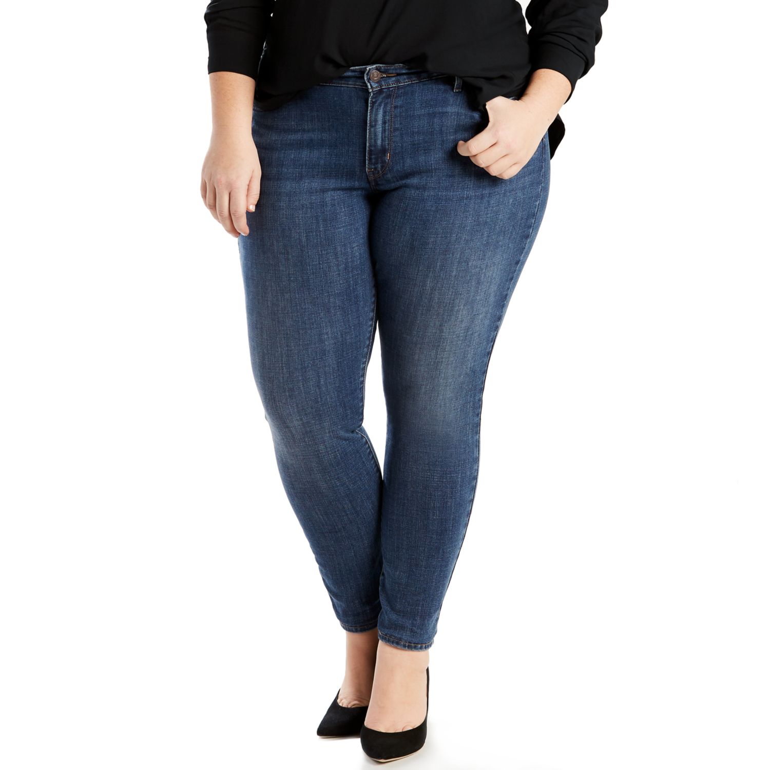 kohls plus size skinny jeans