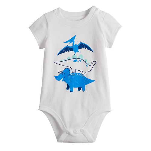 Baby Boy Jumping Beans® Softest Graphic Bodysuit