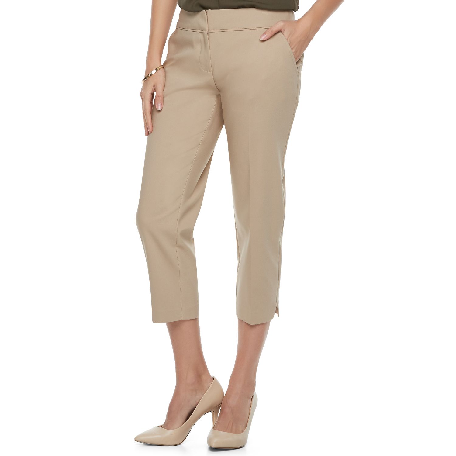 womens lee capris at kohl's