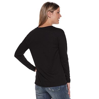 Women's Rock & Republic® Studded Sweatshirt
