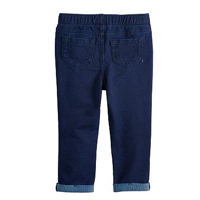 Toddler Girl Jumping Beans® Cuffed Faux-Denim Jeggings