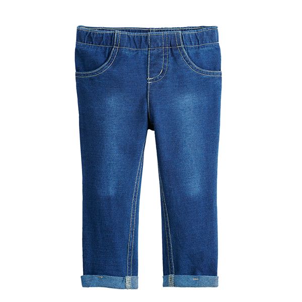 Toddler Girl Jumping Beans® Cuffed Faux-Denim Jeggings