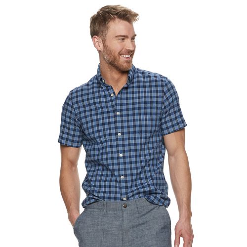 Men's SONOMA Goods for Life™ Perfect Length Button-Down Shirt
