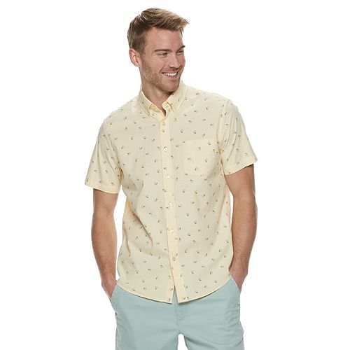 Men's SONOMA Goods for Life™ Perfect Length Button-Down Shirt