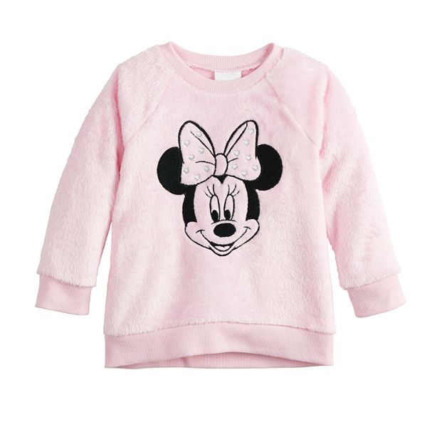 Minnie mouse hot sale sweatshirt girls