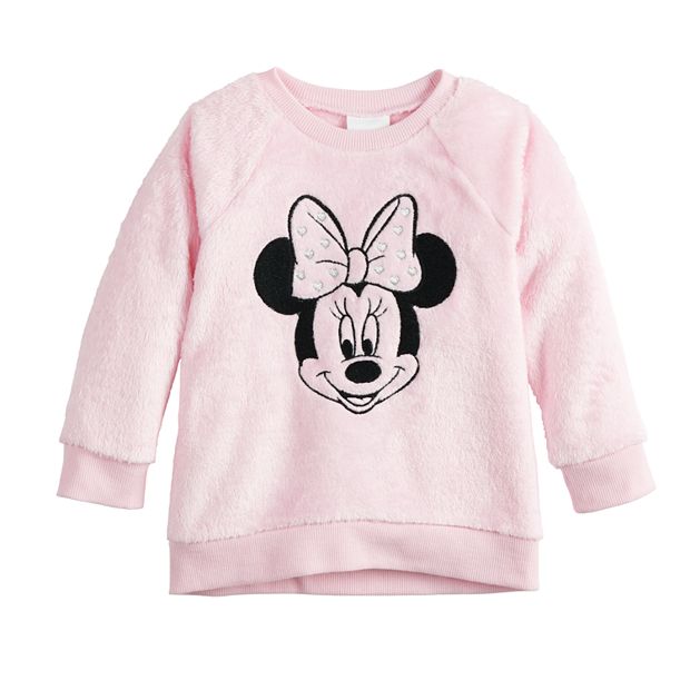 Disney's Minnie Mouse Toddler Girl Sherpa Sweatshirt by Jumping Beans®