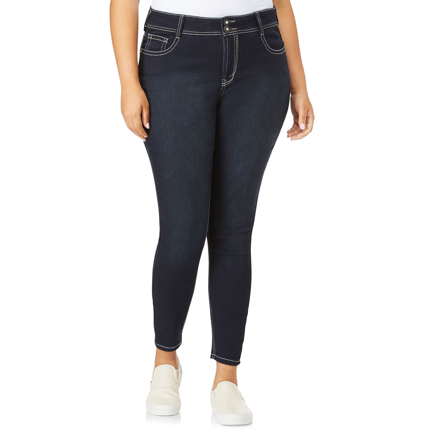 plus size bling jeans