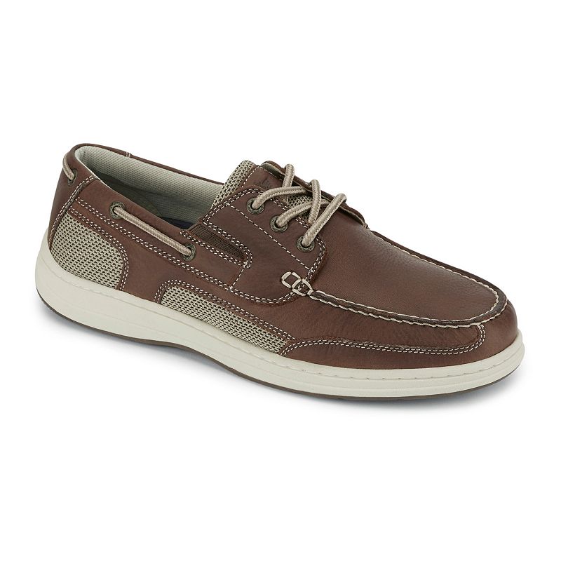 17686459 Dockers Beacon Mens Leather Boat Shoes, Size: 9 Wi sku 17686459