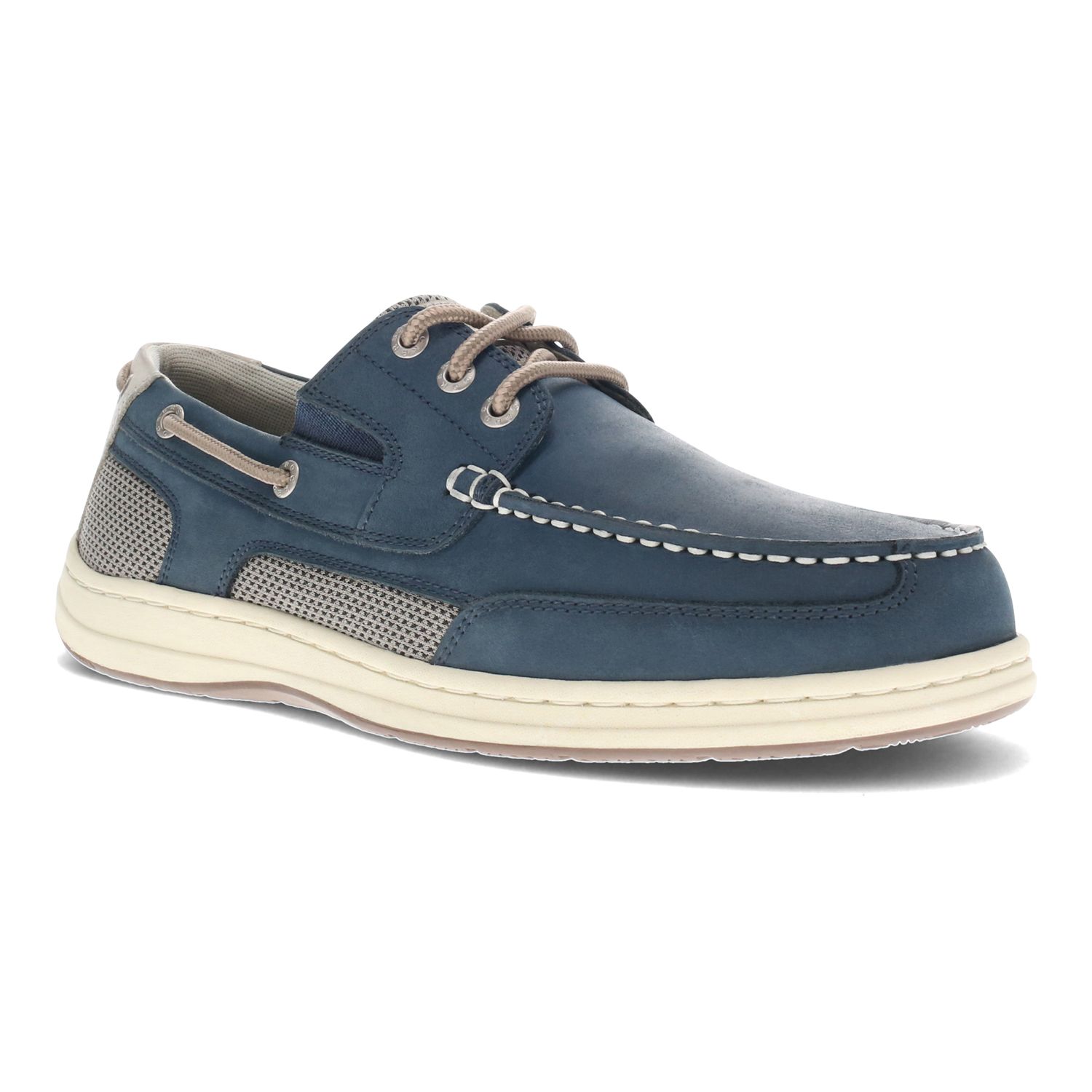 navy blue boat shoes mens