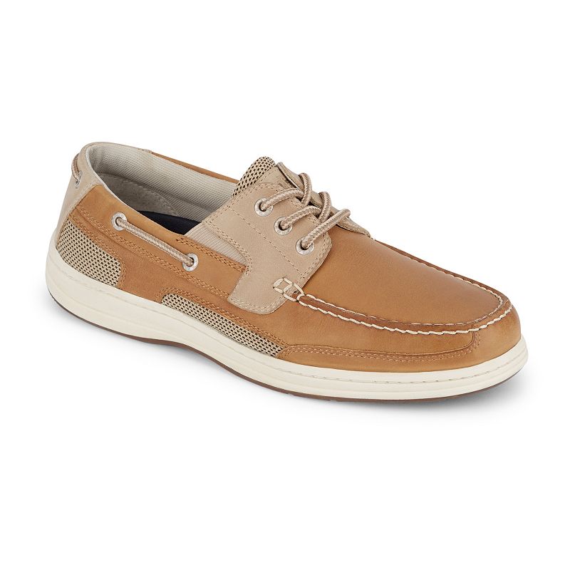 Dockers® Beacon Men's Leather Boat Shoes, Size: 9, Brown